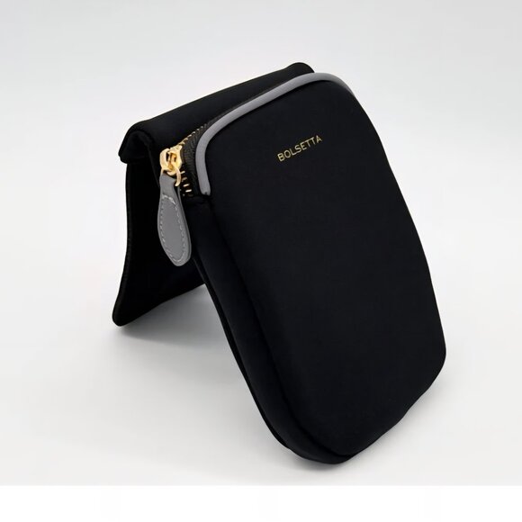 Bolsetta™ RFID Blocking Snap-On Magnetic Phone Pouch - Beltless Hip Bag - NWT - Picture 1 of 10